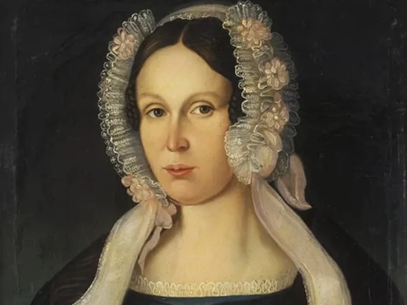1801-Johann Karl Baehr - Ritratto di una donna